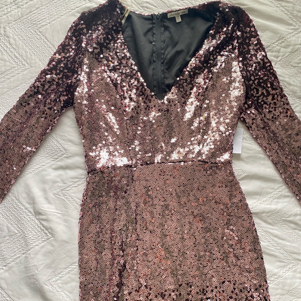 Pink sequin dress for nye or taylor swift eras tour